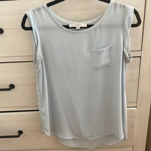 Light blue blouse LOFT